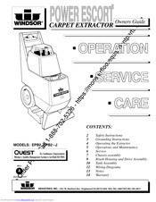 Https Www Smartjan Com Manuals Windsor Admiral 8 Gallon Carpet Extractor Manual Pdf