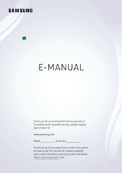 Samsung NU7100 series Manuals | ManualsLib