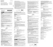 sony srs xb30 manual pdf