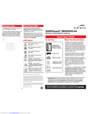 Arris SURFboard SBG6900-AC Manuals | ManualsLib