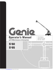 Genie S-65 Manuals | ManualsLib