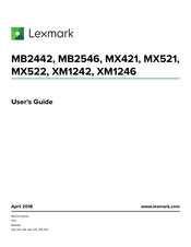 lexmark mx521de