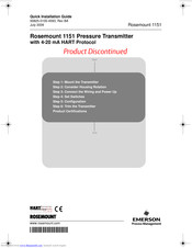 Emerson Rosemount 1151 Manuals | ManualsLib