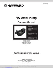 Hayward Power Flo Lx Pump Manual