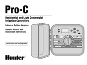Hunter Pro-C Manuals | ManualsLib