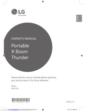 lg xboom 7550