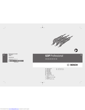 Bosch Gop Professional 55 36 Manuals