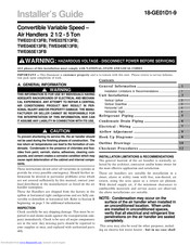 Trane TWE040E13FB Manuals | ManualsLib