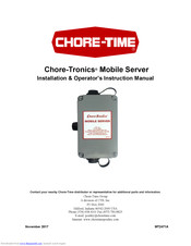 Chore-time Chore-Tronics Manuals | ManualsLib