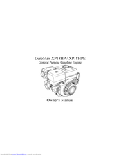 Duromax XP18HP Manuals | ManualsLib