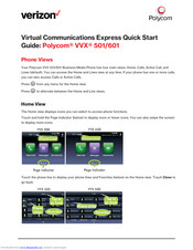 Polycom VVX 501 Manuals | ManualsLib