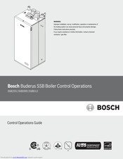 Bosch Buderus Ssb399 Control Operations Manual Pdf Download