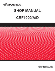 Honda Crf1000 Shop Manual Pdf Download Manualslib