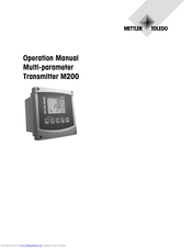 Mettler toledo M200 Manuals | ManualsLib