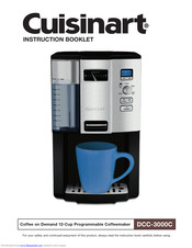 Cuisinart DCC-3000C Manuals | ManualsLib