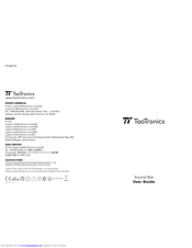 Taotronics TT-SK019 Manuals | ManualsLib