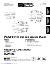 Middleby marshall PS360 SERIES Manuals | ManualsLib