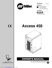 Miller electric Axcess 450 Manuals | ManualsLib