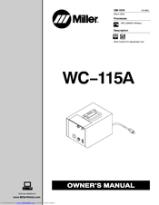 Miller electric WC-115A Manuals | ManualsLib