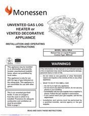 Monessen hearth NB24 Manuals | ManualsLib