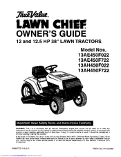 Lawn Chief Riding Mower Manual