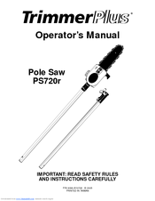 Mtd TrimmerPlus PS720r Manuals | ManualsLib
