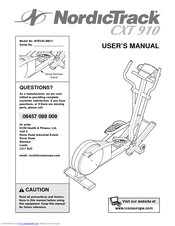 Nordictrack CXT 910 Manuals | ManualsLib