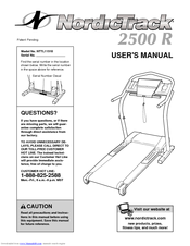 nordictrack 2500 treadmill
