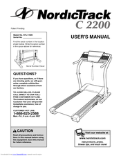 Nordictrack C 2200 Manuals | ManualsLib