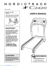nordictrack c2420 treadmill