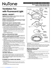 Nutone 8663RFT Manuals | ManualsLib