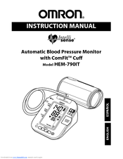 Omron HEM­-790IT Manuals | ManualsLib