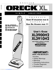 oreck manualslib manuals cleaner