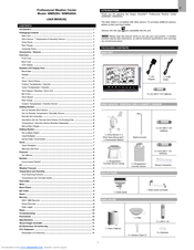 Oregon scientific WMR200A Manuals | ManualsLib