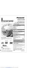 Panasonic Dvd S35 Operating Instructions Manual Pdf Download Manualslib