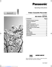 Panasonic Series Hi-Fi NV-HV61 Manuals | ManualsLib