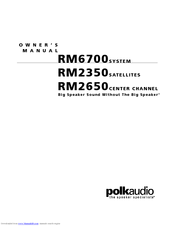 polk audio rm6700
