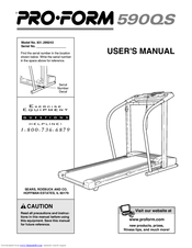 Proform 590QS 831.299243 Manuals | ManualsLib