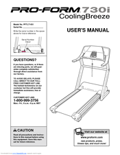 Proform 730i Treadmill Manuals | ManualsLib