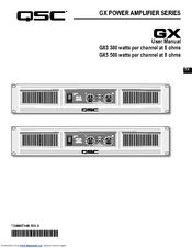 Qsc GX7 Manuals | ManualsLib