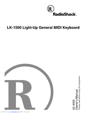 Radio shack LK-1500 Manuals | ManualsLib
