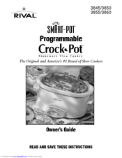 Rival Crock-Pot 3860 Manuals | ManualsLib