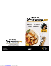 Crock-pot Versa Ware-Pro Manuals | ManualsLib