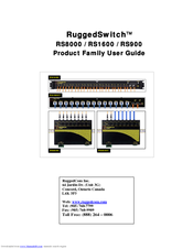 Ruggedcom Ruggedswitch Rs8000 Manuals Manualslib