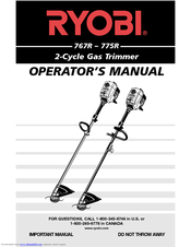 Ryobi 775r Manuals | ManualsLib