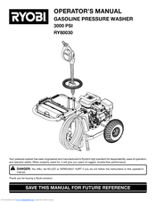 ryobi manual psi operator pressure manualslib manuals pages