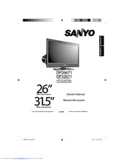 Sanyo DP32671 Manuals | ManualsLib