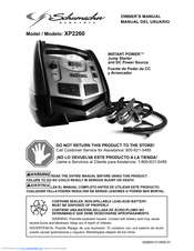 Schumacher Instant Power XP2260 Manuals | ManualsLib