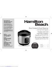 Hamilton beach 37518 Manuals | ManualsLib