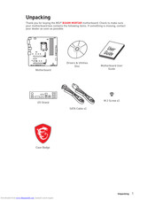 Msi B360M BAZOOKA Manuals | ManualsLib